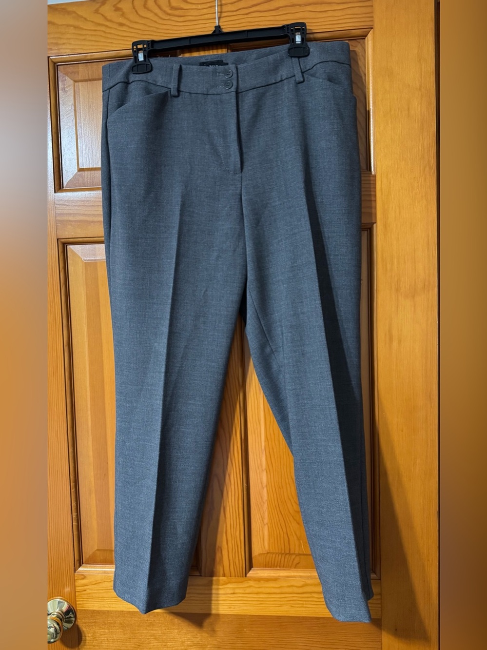 Talbots Gray Women's Dress Trousers - Straight Leg